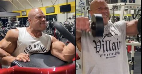 phil heath instagram|phil heath showing his guns.